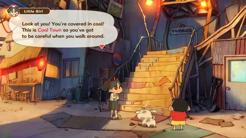 Shin Chan - Shiro And the Coal Town - Captura 02